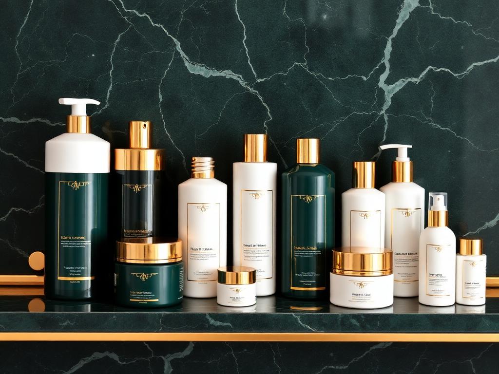 Davines professional hair care products used at the salon