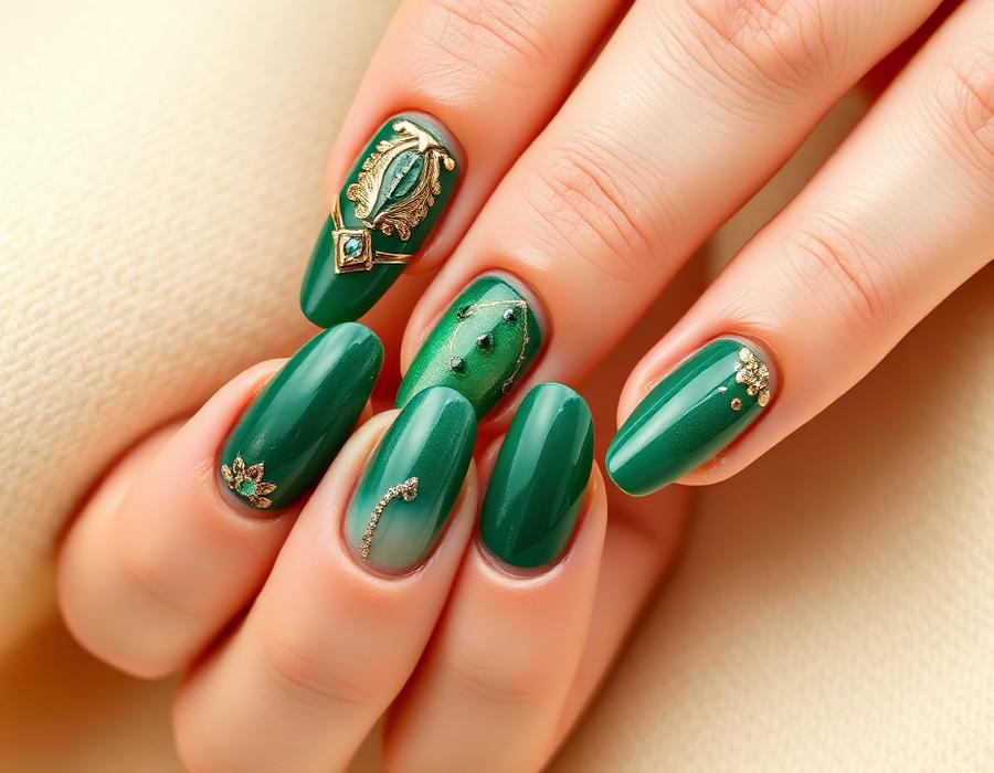 Nail extension and nail art transformation in Alwal